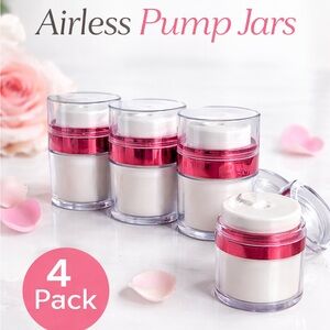 ⭐️ Airless Pump Jars - 4 Pack ⭐️Bundle 3 for$13